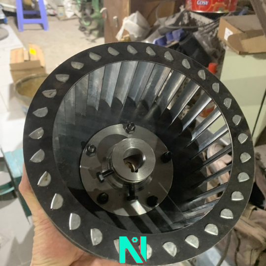 Cánh quạt ly tâm D180 cao H90 Cốt 19